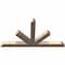 Ekena Millwork Saratoga Smooth Timber Gable Bracket, Douglas Fir, 84"W x 45"H x 5 1/2"D x 5 1/2"F, 13/12 Pitch GBW084X45X0606SAR00SDF - alternate 4